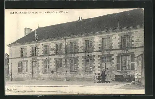 AK Matouges, La Mairie et l`Ecole
