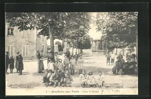 AK Joncherry-sur-Vesle, Place Solférino