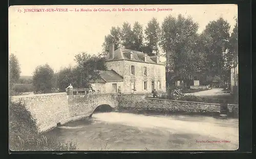 AK Joncherry-sur-Vesle, Le Moulin de Cuissat, dit le Moulin de la Grande Jeannette