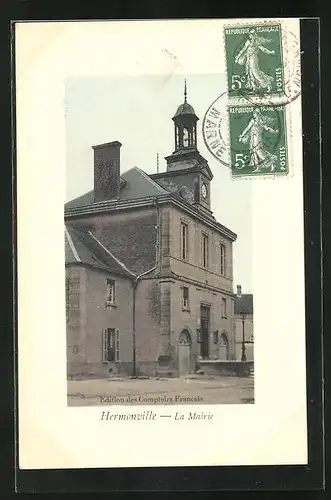 AK Hermonville, La Mairie, Rathaus