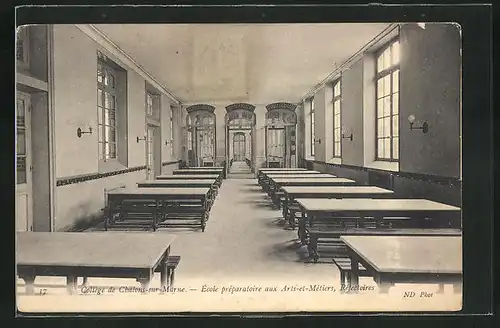 AK Chalons-sur-Marne, Collége, École préparatoire aux Arts-et-Métiers, Réfectoires