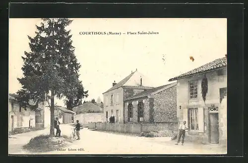AK Courtisols, Place Saint-Julien