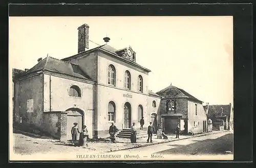 AK Ville-en-Tardenois, la Mairie