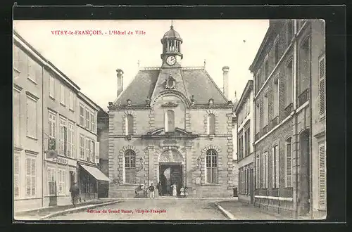 AK Vitry-le-Francois, l'Hotel de Ville