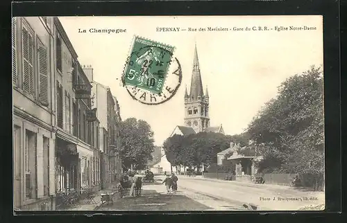 AK Épernay, Rue des Mariniers