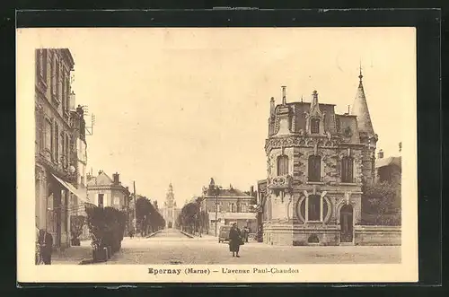 AK Epernay, l'Avenue Paul-Chaudon