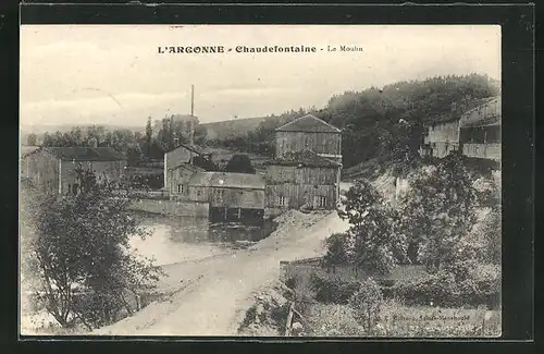 AK Chaudefontaine, Le Moulin, Wassermühle