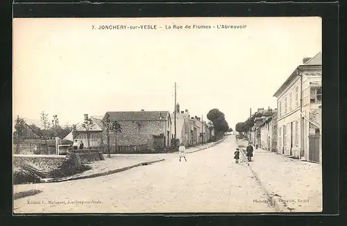 AK Jonchery-sur-Vesle, La Rue de Fismes