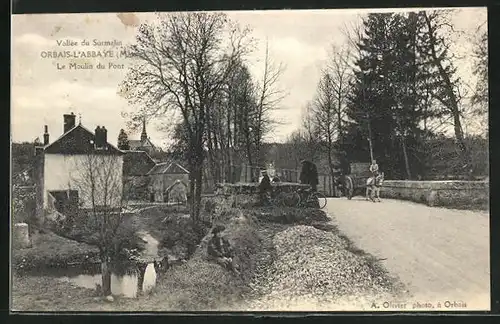 AK Orbais-l`Abbaye, Vallée du Surmelin, Le Moulin du Pont