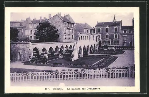 AK Reims, Le Square des Cordeliers