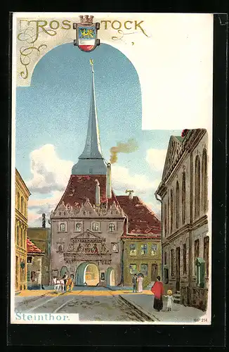 Lithographie Rostock, Steinthor