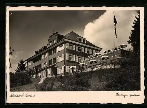 AK Überlingen /Bodensee, Kuhaus St. Leonhard