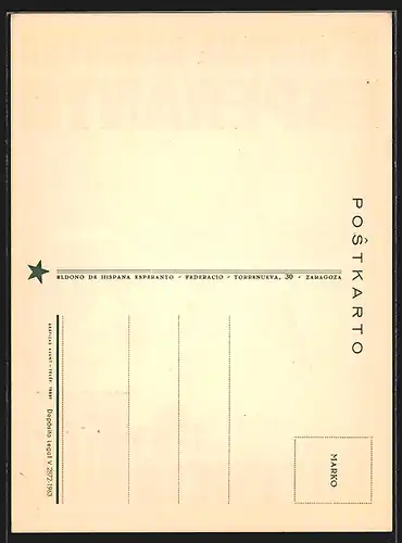 AK Valencia, 25a Hispana Kongreso de Esperanto 1964
