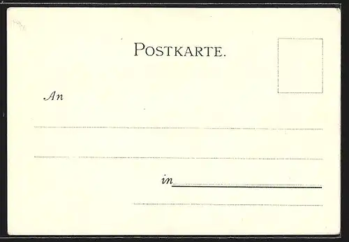 AK Schlittenfahrt Sr, Majestät des Königs Ludwig II.