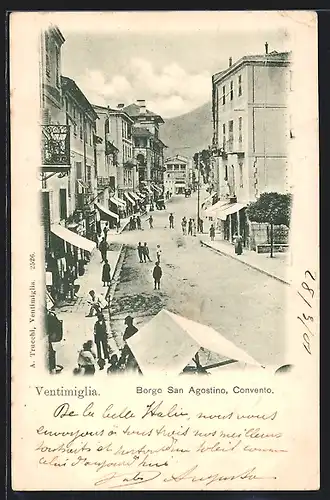 AK Ventimiglia, Borgo San Agostino, Convento