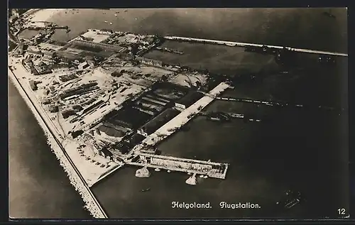 AK Helgoland, Flugstation