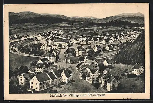 AK Marbach bei Villingen, Teilansicht