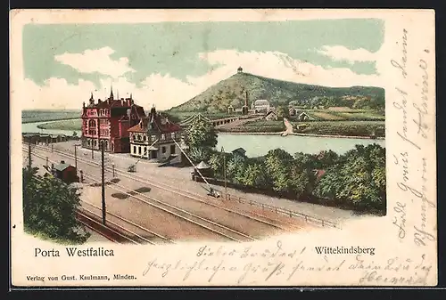 AK Porta Westfalica, Wittekindsberg
