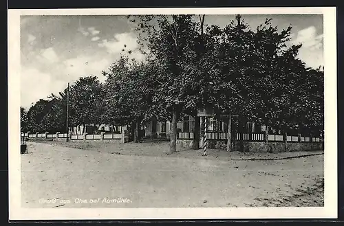 AK Ohe bei Aumühle, Gasthof zur Linde von Fr. Kramp
