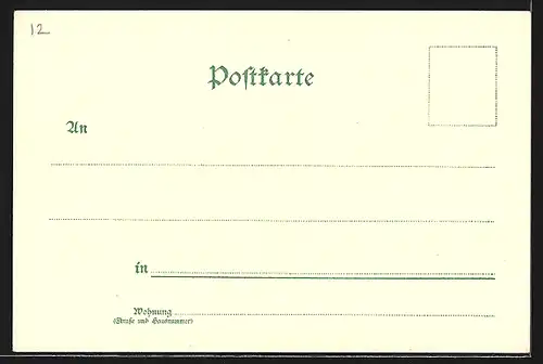 AK Alt-Frankfurt, Römer, Leuchtende Fenster