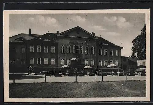 AK Erfurt, Gasthof Schützenhaus von P. Krex und L. Groth