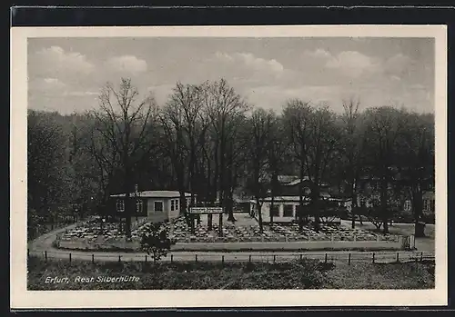 AK Erfurt, Restaurant Silberhütte im Steigerwald von Witwe M. Hossalla