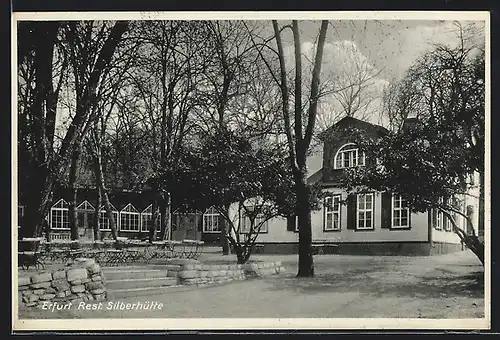 AK Erfurt, Restaurant Silberhütte im Steigerwald von Oskar Hossalla