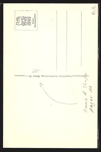 AK Erfurt, Keysersche Buchhandlung, Strasse Anger 11