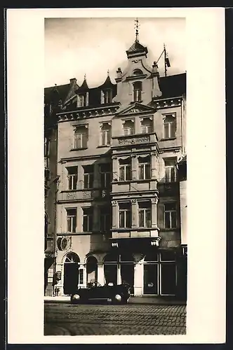 AK Erfurt, Hotel Kaiserhof, Bahnhofstrasse 15