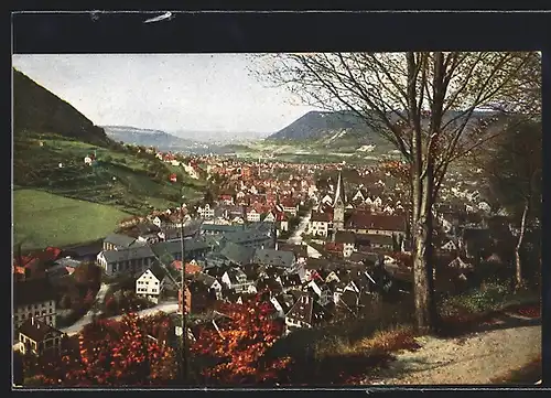 AK Geislingen, Blick zum Ort