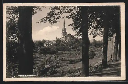 AK Wermelskirchen, Blick zur Kirche