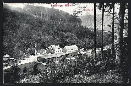 AK Gehlberg /Thürg. Wald, An der Gehlberger Mühle