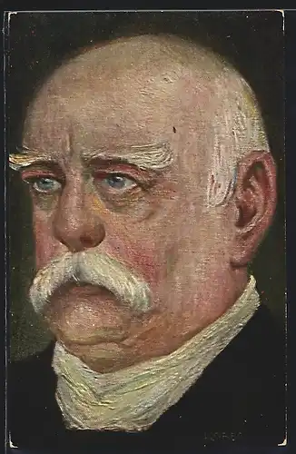 Künstler-AK Bildnis von Fürst Bismarck