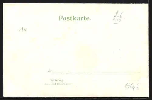 AK Dr. Ernst von Wldenbruch, Dichter wirksamer Theaterstücke, Geb. 1845