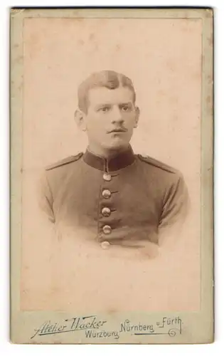 Fotografie Atelier Wacker, Würzburg, Portrait Soldat in Uniform