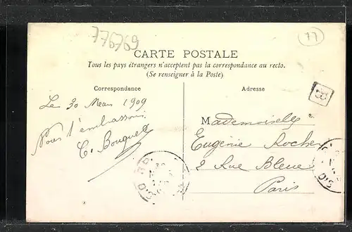 AK Rozoy-en-Brie, Ecole des Garcons, Knabenschule