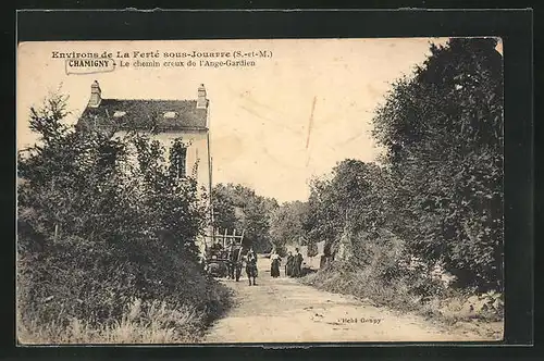 AK Chamigny, Le chemin creux de l`Ange-Gardien