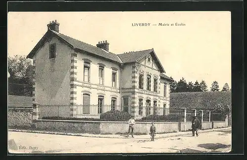 AK Liverdy, Mairie et Ecoles