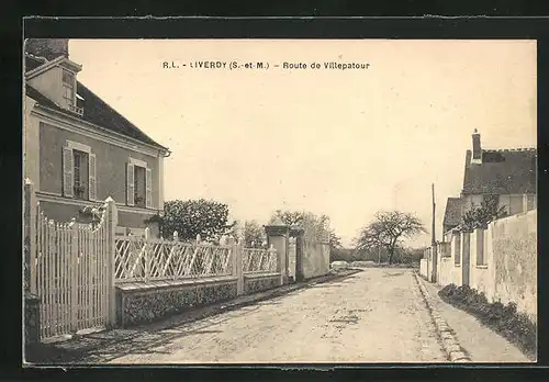 AK Liverdy, Route de Villepatour