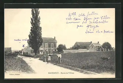 AK Machault, Route de Villiers