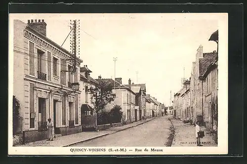 AK Quincy-Voisins, Rue de Meaux