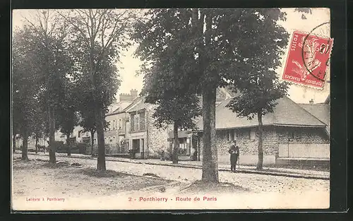 AK Ponthierry, Route de Paris