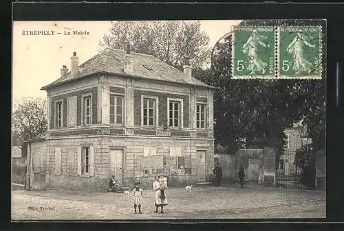 AK Étrepilly, La Mairie