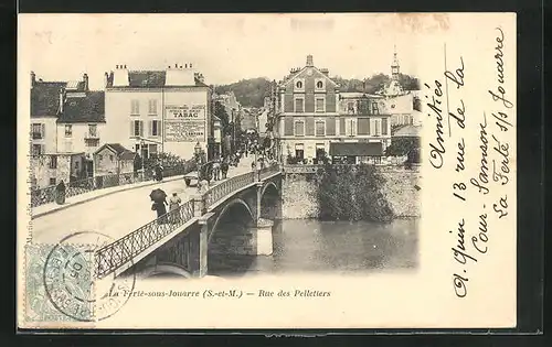 AK La Ferté-sous Jouarre, Rue des Pelletiers