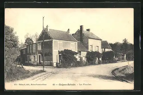 AK Guignes-Rabutin, Les Planches, Strassenpartie