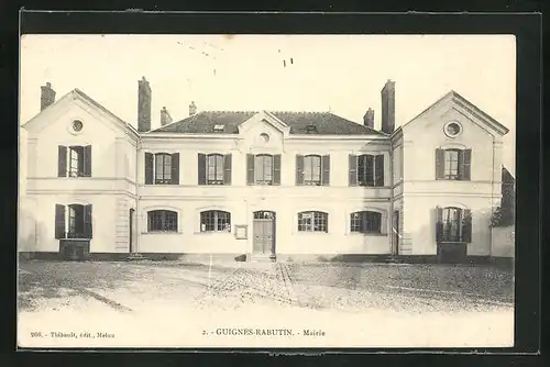 AK Guignes-Rabautin, Mairie, Rathaus