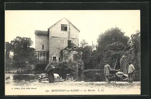 AK Montigny-sur-Loing, le Moulin