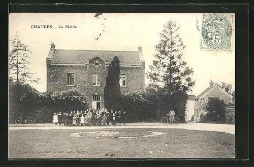 AK Chatres, la Mairie