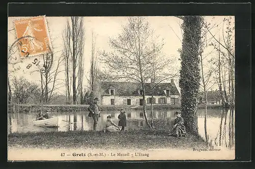 AK Gretz, le Mesnil, l'Etang