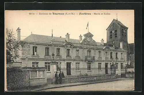 AK Faviéres, Mairie et Ecoles